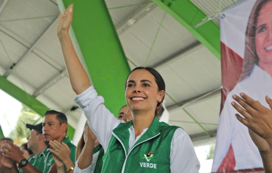 Partido Verde respalda a Ana Paty Peralta como como alcaldesa interina de Benito Juárez