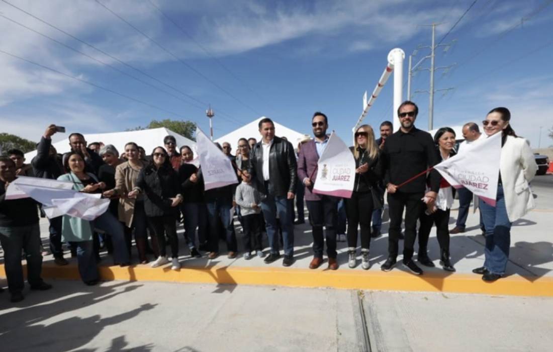 Celebran vecinos de Valle del Sol la inauguración de la nueva Tomas Fernández