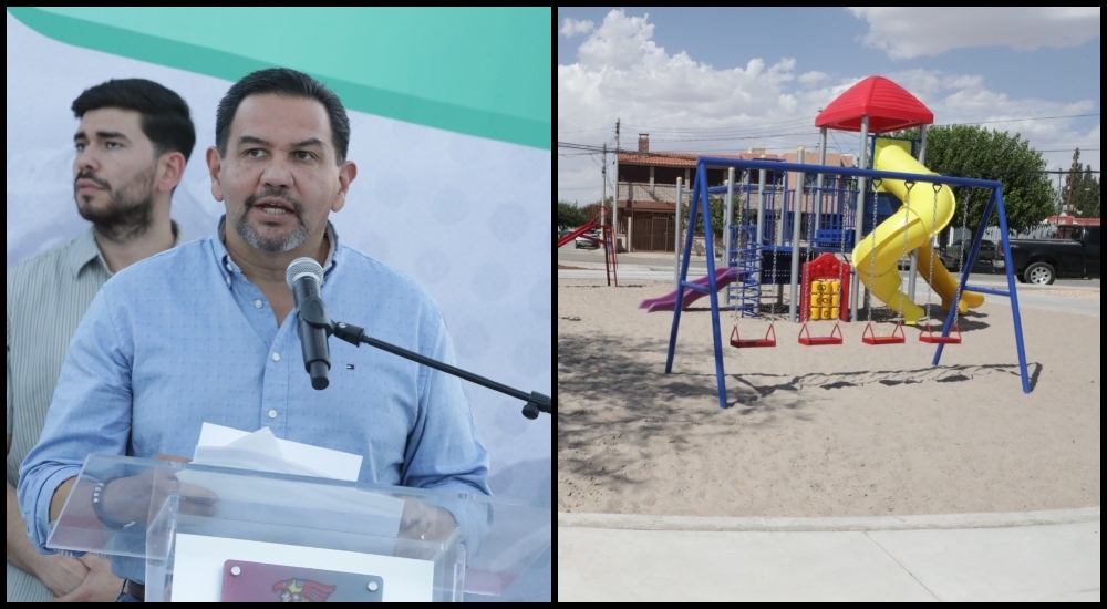 Cruz Pérez inaugura obras de mejora en el parque San Ángel